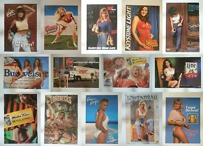 SEXY Girl BEER Poster CHOICE Miller Lite Bud Coors MGD Iron City AUTHENTIC! • $7.95