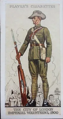 No.15 CITY LONDON IMPERIAL VOL  - UNIFORMS OF THE TERRITORIAL ARMY - Player 1939 • £1.50