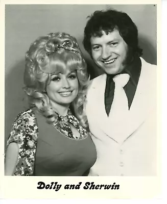 Vintage 8x10 Publicity Photo Country Singers Dolly Parton & Sherwin Linton • $15.99