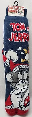 Warner Bros. Tom & Jerry Christmas Men's Slipper Socks-Fits Shoe Size 6-12/New • $8.40