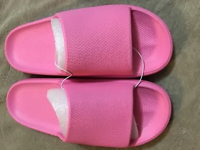 Victoria's Secret PINK Pillow Slides Sandals Flip Flops Size L • $18.99