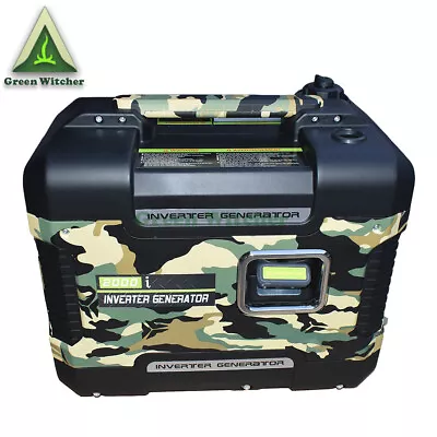 Camouflage Inverter Generator 240V 2KW Max 1.7KW Rated Pure Sine Petrol Camping • $618.89