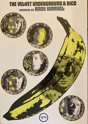 £6.99 • Buy Velvet Underground & Nico Poster - Andy Warhol On Verve Records 67 A2 New Design