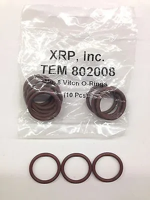 XRP 802008 -8 8AN Viton® O-ring For Race Hose Fittings & Plumbing Line-Lot Of 5 • $11.99