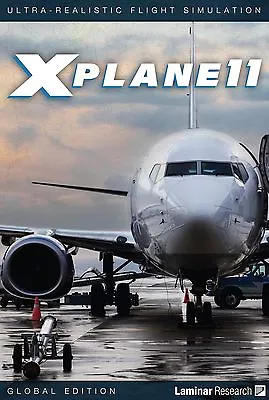 X Plane 11 Global Edition PC MAC LINUX 8 DVD Set  • $59.99