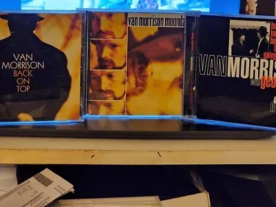 Van Morrison 3 CD Lot Moondance Back On Top How Long Has This Been Going On • $7.99