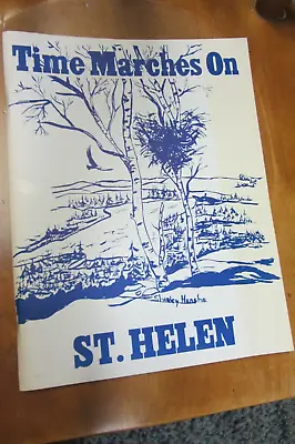 Time Marches On St. Helen Michigan Oop 1994 Charlton Heston Genealogy Roscommon • $40