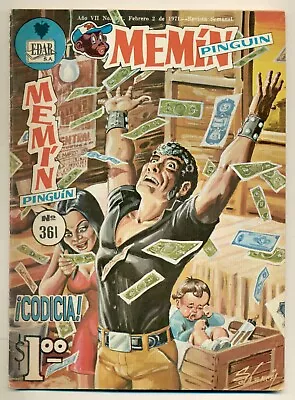 MEMIN PINGUIN #361 Codicia Comic 1971 • $9