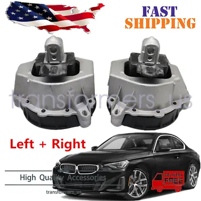 Fits BMW Z4 230i 330i 430i 2.0L 19-23 2Pcs Engine Motor Mount Left & Right • $95.99