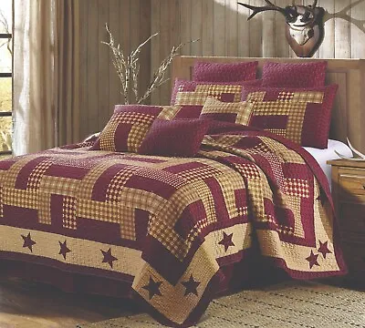 Virah Bella - Homestead Red - Lightweight Reversible Quilt Set • $59.99