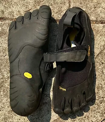 Vibram FiveFingers Mens KSO Black Fitness Training Shoes EU Size 43/US 10 • $50