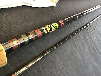 RARE VINTAGE YOUNGS Of HARROW OTTER BRAND 10ft Lamiglas Fly Fishing Rod #8/12 • $27.35