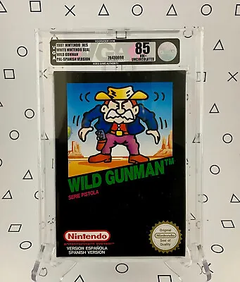 Wild Gunman Sealed PAL - NES - Uncirculated - VGA 85 - Near Mint+ • $249