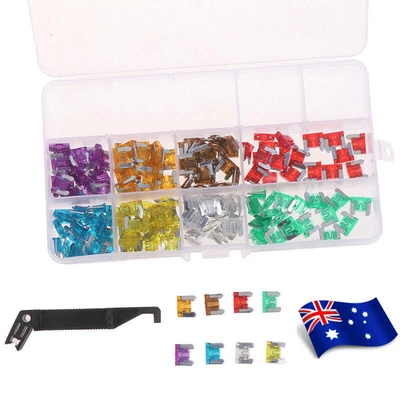 $17.88 • Buy 100 Micro Auto Car Low Profile Mini Blade Fuse Kit 3A5A7.5A10A15A 20A25A30ABDf5