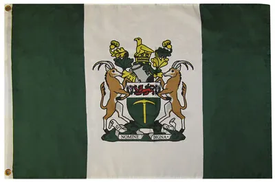 2x3 Rhodesia Rhodesian Country Premium 100D Woven Poly Nylon Flag 2'x3' Flag • $21.04