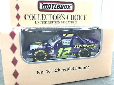 Matchbox Collectors Choice *Chevrolet Lumina * Stock Car  *1:64 * #16 • $9.99