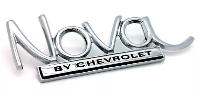 NEW 1968-72 Nova Trunk Lid Emblem / USA-Made Rear Deck Script Badge Name Plate • $31.99