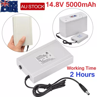 Rechargeable Li Battery 5000mAh 14.8V For 3L/Min Oxygen Concentrator Generator • $129.99