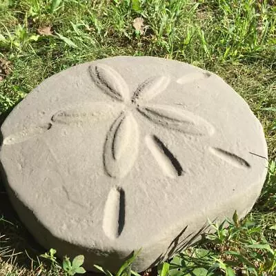 Sand Dollar Stepping Stone Concrete Mold Plaster Cement Mold Plastic ABS 12  • $55