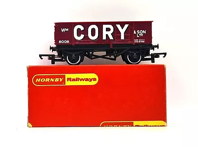 Hornby R22 20 Ton Steel Sided Mineral Wagon 8008 In Wm Cory & Son Ltd Livery • £5.99