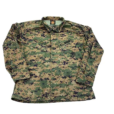 Marine Corps Digital Camo Field Jacket Size Medium Short • $8.99