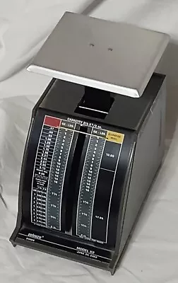 Vintage Pelouze Postal Scale With 2002 Rates 2 LB Pound EXCELLENT CONDITION! • $4.50