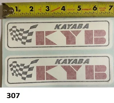 2! KYB Sticker Decal Margay Daymark Go Kart AKRA WKA 2 Stroke Shifter Duromax • $14.47