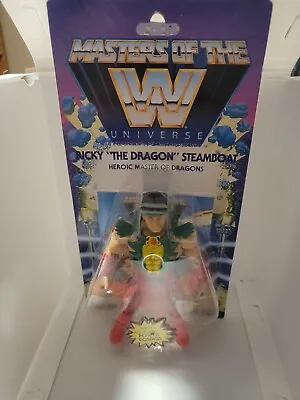 Masters Of The WWE Universe RICKY  THE DRAGON  STEAMBOAT Wave 5 MOTU Figure • $20
