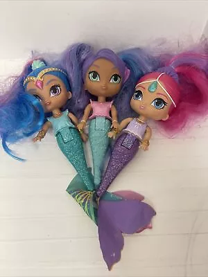 Lot Of Shimmer And Shine Mermaid Dolls • $18.08
