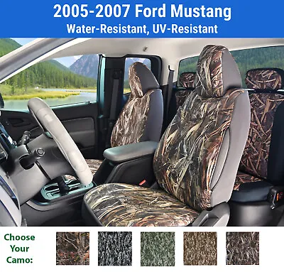 Camo Seat Covers For 2005-2007 Ford Mustang • $205