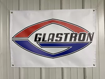 Glastron Boats Vintage Football Style Logo Shop Garage Banner 2’x3’ • $40