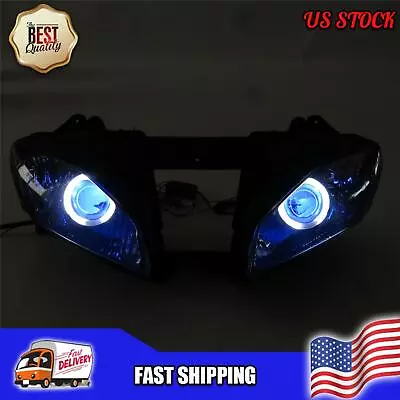 $219.99 • Buy MSA HALO Blue Angel Eye Front Headlight Fit For Yamaha 2008-2016 YZF R6 P014
