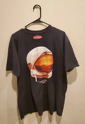 Mambo Men's Sz XL Helmet NASA Astronaut Excess All Areas T-Shirt Australia Black • $24.97