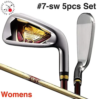 Majesty Womens PRESTIGIO XI 11 Iron Set #7-sw 5pcs TL740 Graphite Shaft Flex L • $1286.91