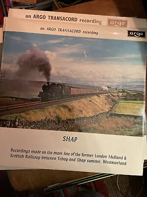 £20 • Buy Shap Argo Transacord Railways Vinyl LP London Midland Scottish Railway Tebay