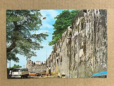 Postcard Macao China Monte Fortress Old Cars Vintage PC • $4.99