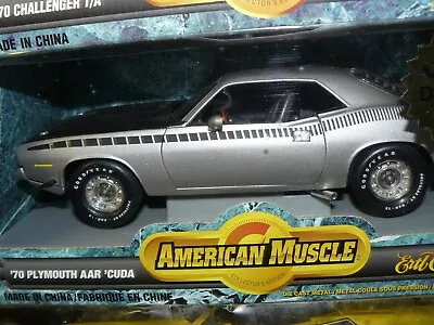 1/18    ( IB )  1970 AAR Cuda Silver • $139.95