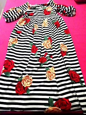 :: Women's Rose Sleeve Maxi Summer Dress : Size 18 [2XL] : GoRGEOUS • $28