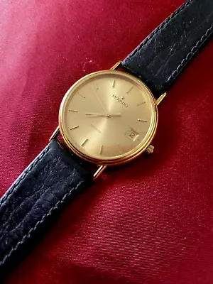 ⚡️RARE VINTAGE Movado 87-A4-0885K Unisex Watch W/Box • $199.83