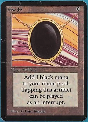 Mox Jet Alpha HP/DAMAGED (Reserved List Power 9 MTG Magic Card) 425603 ABUGames • $8801.49