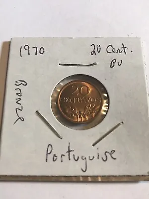 1970 Potuguise 20 Centavos • $3