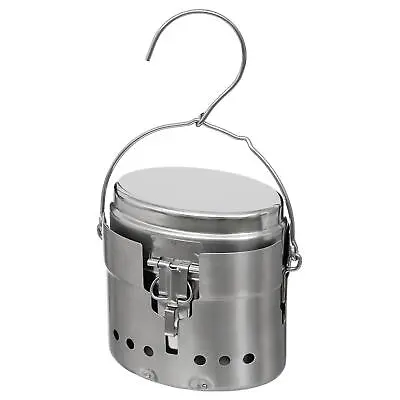 MFH Swedish Army Trangia Mess Kit Repro M40 Stainless Steel 1.5l Camping Burner • $77.75