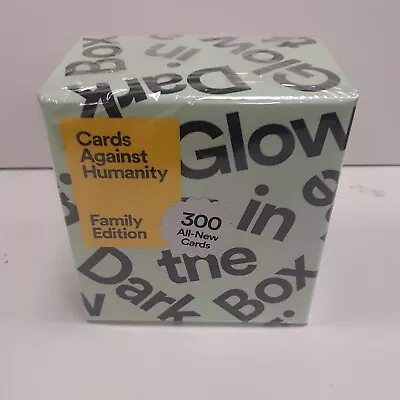 $37.22 • Buy Cards Against Humanity Family Edition Glow In The Dark Box Expansion Brand New 