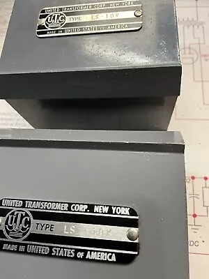 UTC LS-10X Transformer Pair • $999