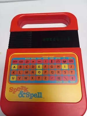 VINTAGE SPEAK AND SPELL Learning Educational Toy 80s TESTED WORKS Kahootz • $22.50
