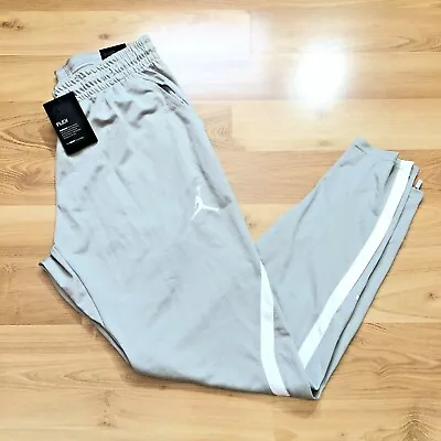 Jordan Alpha Dry Joggers Size Small Tapered Dri-Fit Pants 889711-334 Nike Fog  • $53.99