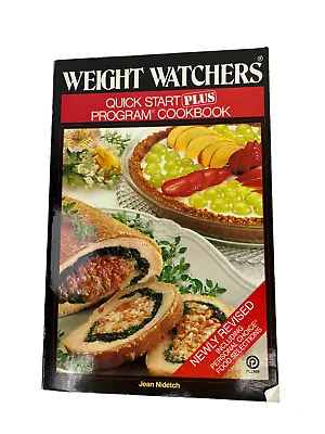 $4.97 • Buy Weight Watchers Quick Start Plus Program Cookbook By Jean Nidetch
