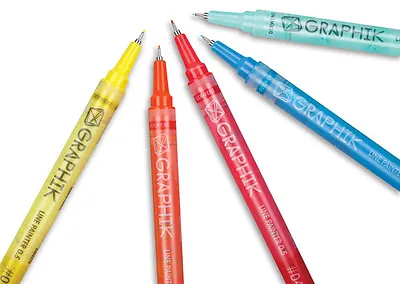 £4.99 • Buy Derwent Graphik Linepainter - Line Painter Paint Pen - All Colours Available