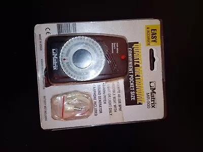 Matrix MR-500 Compact Quartz Metronome With Earphone New • $9.95