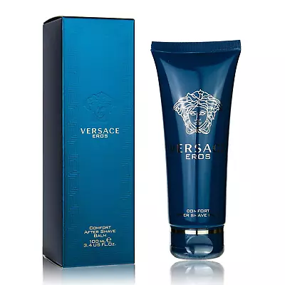 VERSACE EROS By Versace For Men AFTER SHAVE BALM 3.4 Oz 100 Ml NEW IN BOX • $37.95